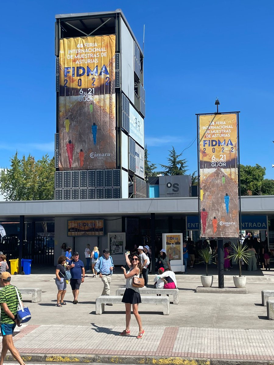 MarcosTamargo_'s tweet photo. The Trade Fair concluded this past Sunday breaking records and consolidating  as the most visited fair in Spain, it returned to normality in style.
It has been a pleasure being part of it.

#65fidma #galeriacornion #cultura #gijón #asturias #ayuntamientogijón https://t.co/qyu1DQQI6o