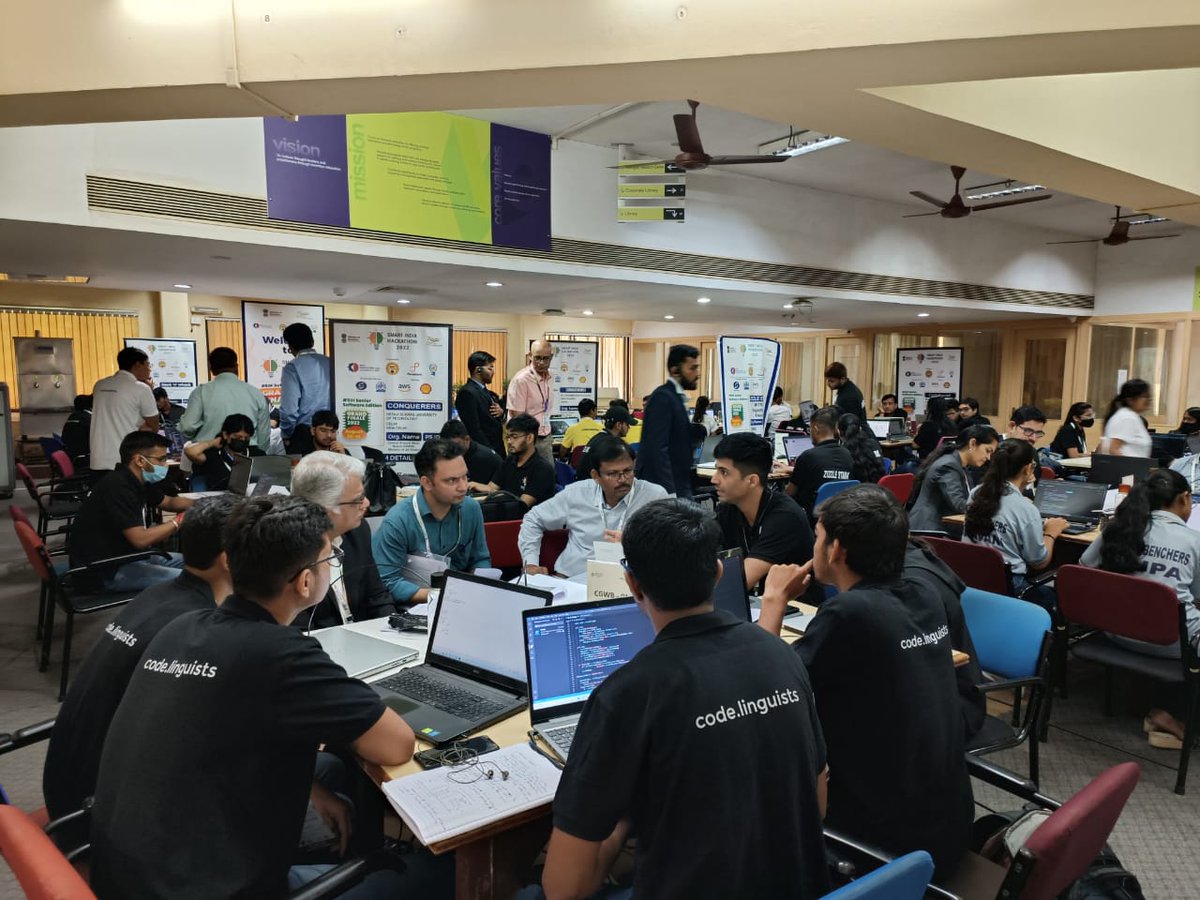 welingkarinst's tweet photo. Coding is today's langauge of creativity. It isn't about what you know;it's about what and how can you figure out!
@Shub_Goel
#SIH2022 #36hourhackathon #welingkar #innovationseatmanirbharbharat
#SmartIndiaHackathon2022 https://t.co/9PpmpilAc5