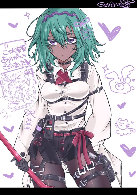 skeb納品致しました!ご依頼ありがとうございました(^<^)かわいくて描くのがすごく楽しかったです!いつか己のオリキャラと絡ませたいですw 