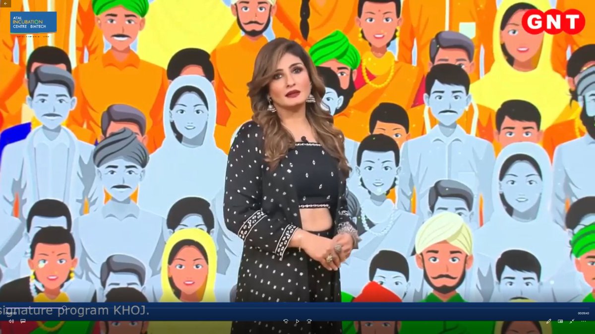 Raveena Tandon taking an interview with one of our incubatee. Congratulation to Akash S., Founder of Energinee Innovations

Full video at - aicbimtech.com/energinee-inno…