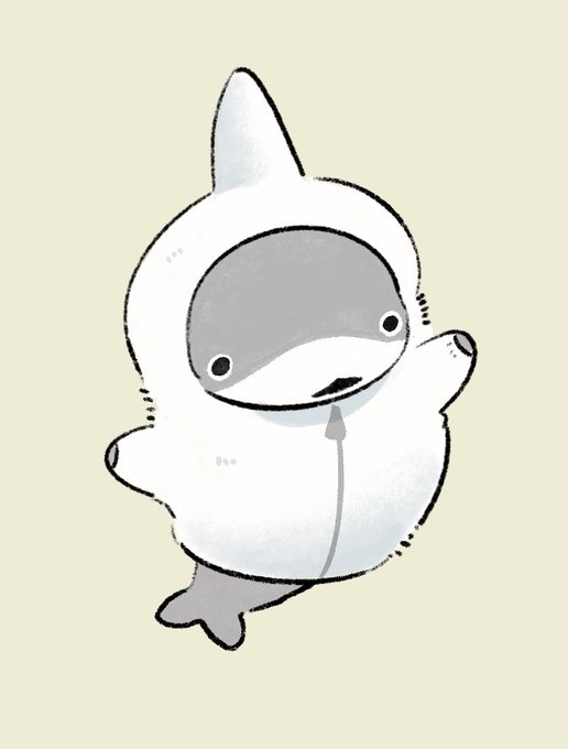 「black eyes shark costume」 illustration images(Latest)