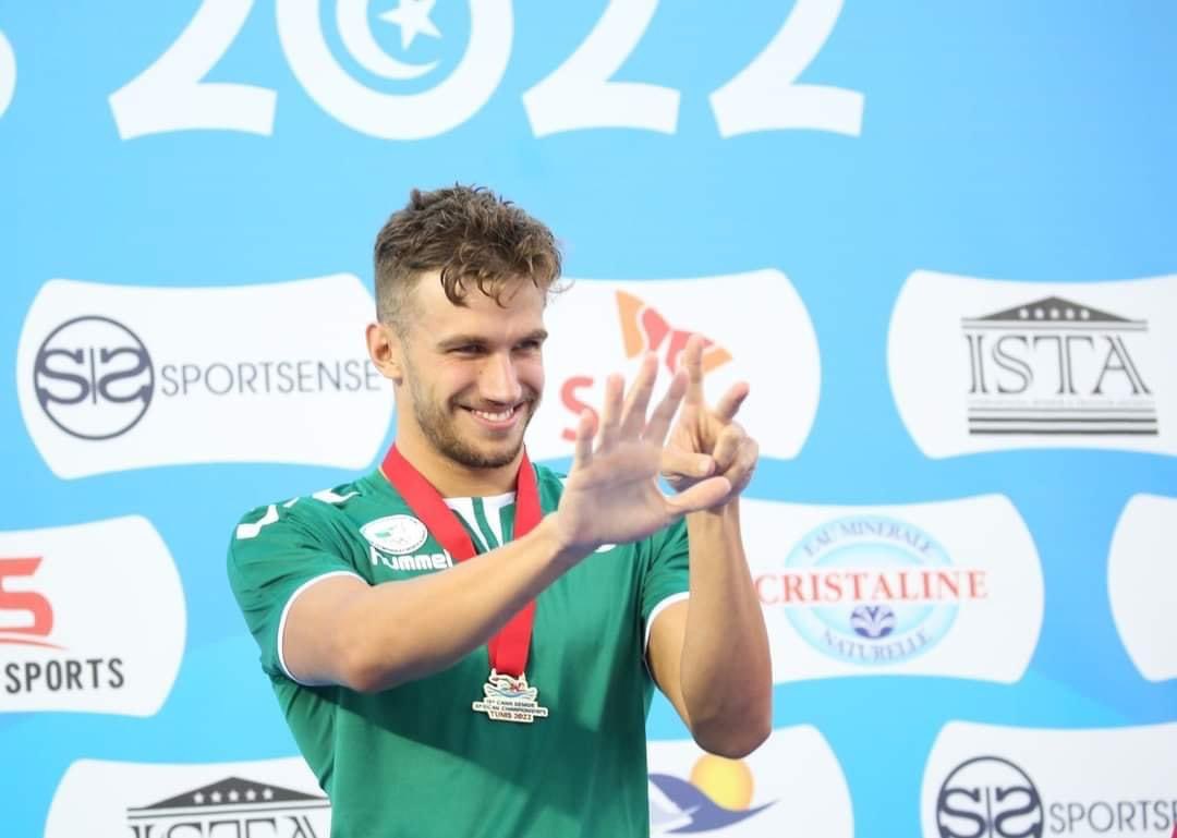 LGDFennec's tweet photo. ✔️L'Algérie termine 2è du championnat d'Afrique de natation #Tunis2022 avec 26 médailles: 10 or, 11 argent, 5 bronzes🥇🥉🥈!
✔️ Jaouad Syoud désigné meilleur nageur africain a remporté 11 médailles dont 7 en Or et 4 en Argent ! Un crack DZ 🇩🇿💪#Syoud https://t.co/htb0UjxuQF