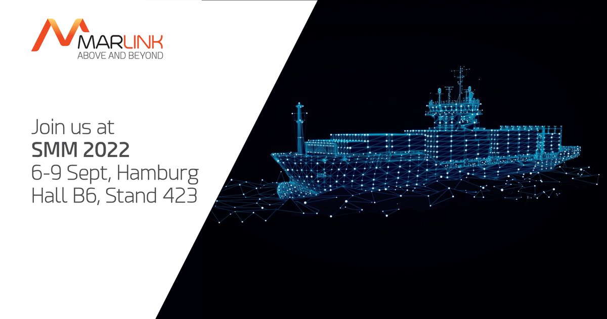 Marlink_News's tweet photo. Have you registered for SMM Hamburg 2022? We’ll be in Hall B6 on stand 423 at the Hamburg Messe + Congress Exhibition centre in Hamburg from 6 to 9 September. Click the link to register. #SMM2022 #shipping #maritime #smartnetworksolutions #hybridnetwork
https://t.co/hHJoOV9rJX https://t.co/RtJ8QOj5lb