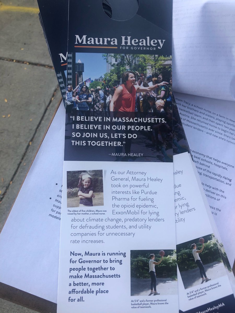 DanielR_Manning's tweet photo. The Southie for @maura_healey team is hitting the doors all week! Primary early voting starts Saturday. #mapoli #bospoli https://t.co/KuEGfWhJXM https://t.co/vmbRVle1M8