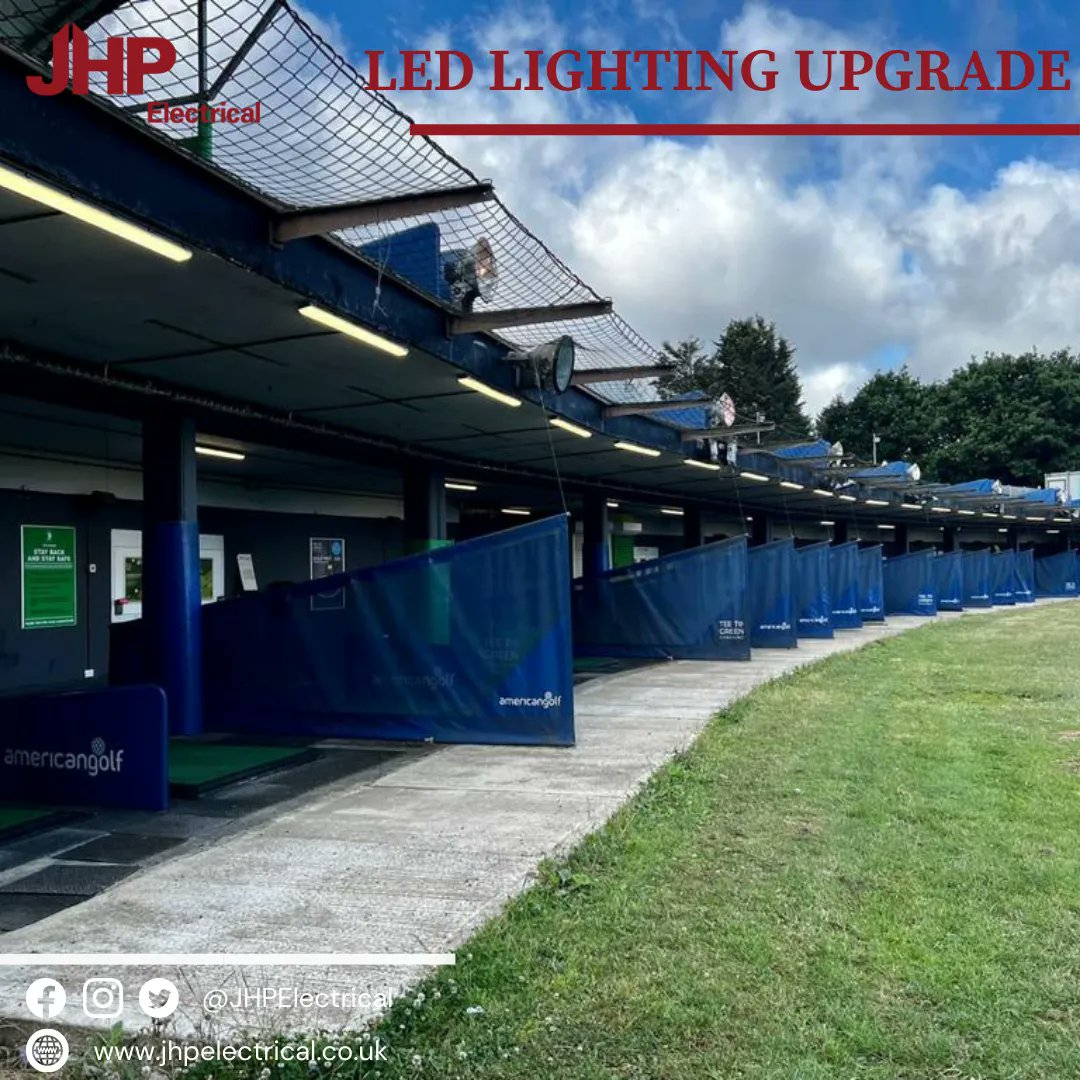 JHPElectrical's tweet photo. Another project completed ✅.
The team have recently completed the lighting installation at Trent Park Golf Club – installing brand new LED lights throughout their golf bays ⛳.
Great job team 👏.
Find out more: https://t.co/i3p1tgncTA
#jhpelectrical #electrian #electricty https://t.co/xDZYtPF5GA
