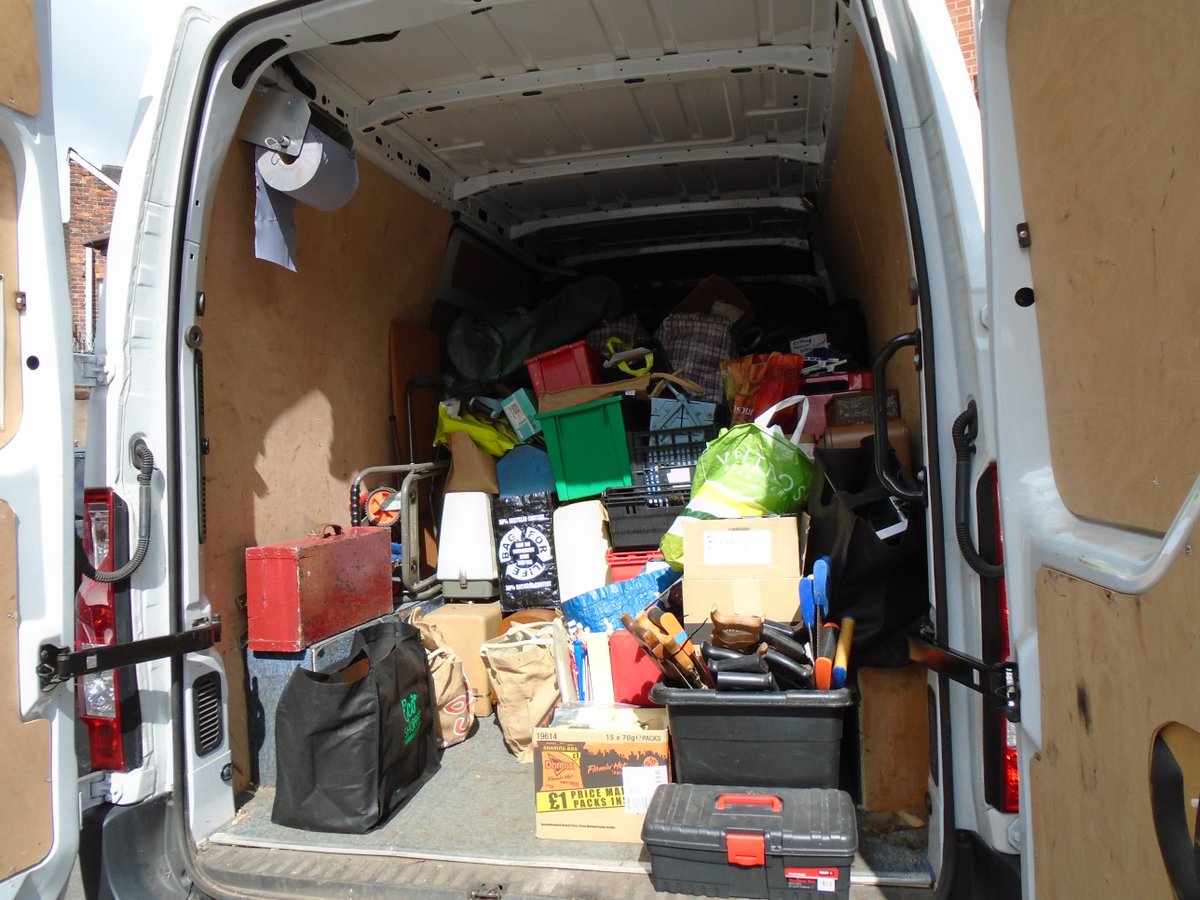 man_methodists's tweet photo. A huge thank you to all who donated to our campaign for @twam_uk here are some pics of your contributions being collected. #charity #donatetools #toolswithamission https://t.co/bjS4IMAKo9