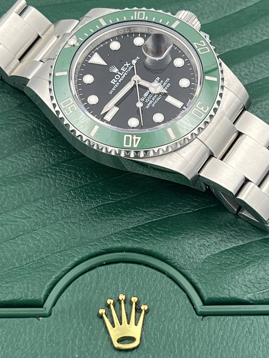 BondsJewellery's tweet photo. Green Collection available now at Bonds Of Brentwood #Watch #watches #Rolex #Time #Luxury https://t.co/Y5KJUDxbsj
