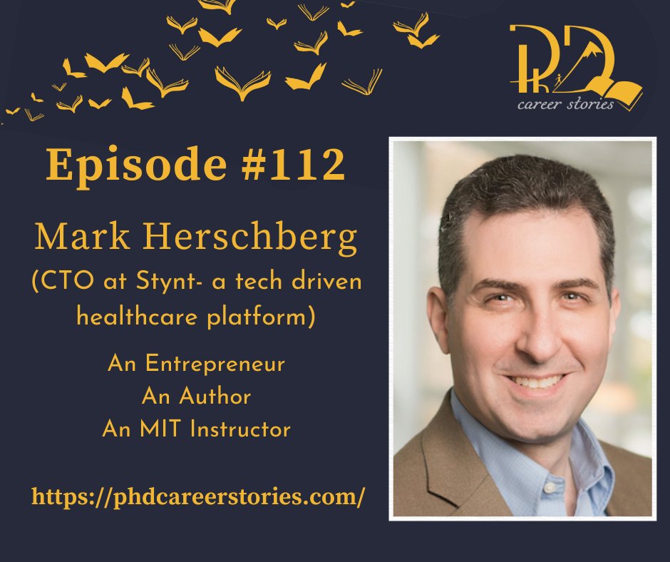PhDCareerPod's tweet photo. Did you listen to our last episode? (https://t.co/PWIuuBYRWH). We hope that it inspired you! In case you missed it, kindly listen to episode #112, where Mark Herschberg shared Tips&Tricks on how to train to become an entrepreneur! #phdcs #tipsandtricks #entrepreneurship https://t.co/nt1HxlcC1Y