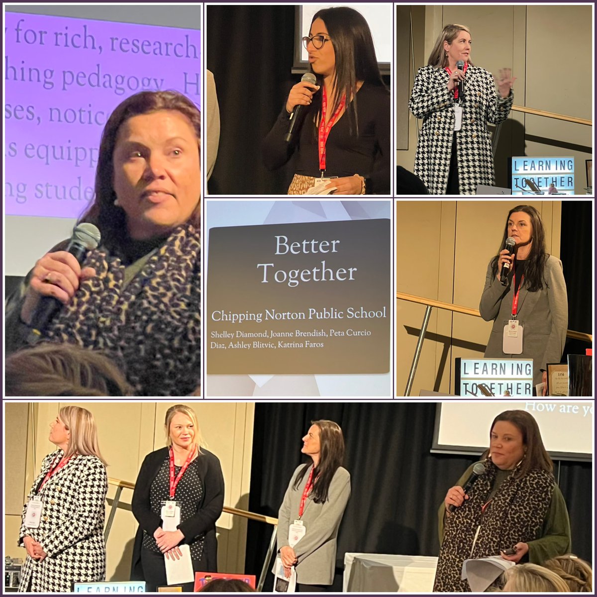 DrAMandel's tweet photo. Chipping Norton PS leaders sharing their reflections on a 5 year spirals journey. Key contributing factors: sacred spiral time, collaboration, curiosity, vulnerability &amp; leading with the whole heart. Impactful leadership. #NOIINSW @DebSummerhayes @shelley_diamond @MansourNatalie https://t.co/t9rd7KUidp