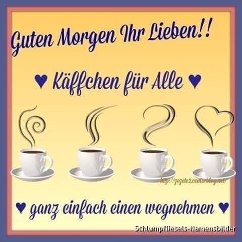 Schönen guten morgen ☕️ ☕️ ☕️