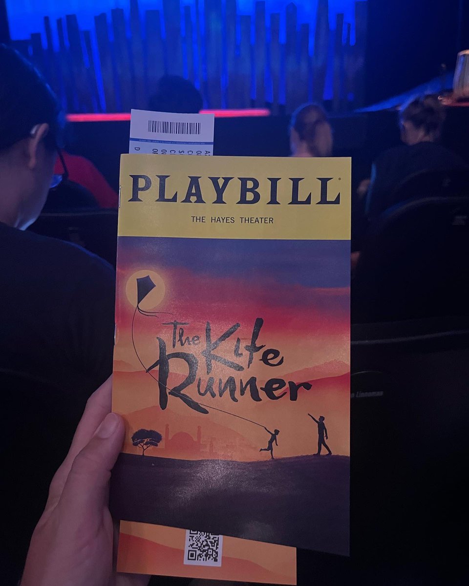 VFBirk's tweet photo. Blown away by @kiterunnerbway tonight- the tears were flowing, so well done!! https://t.co/Z508JyO5E0