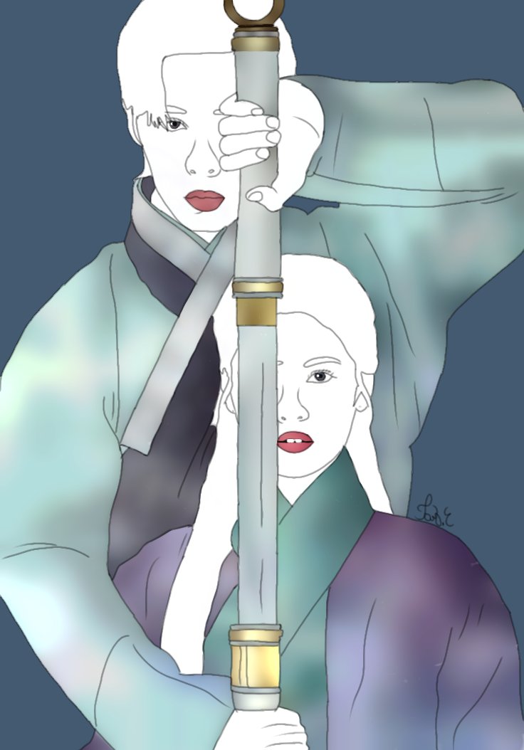 FanartTay's tweet photo. Todo o processo, amo 💙
#환혼 #정소민 #mudeok #naksu #JangUk #buyeon #AlchemyOfSouls #kdrama https://t.co/Q8vbbbhzmw