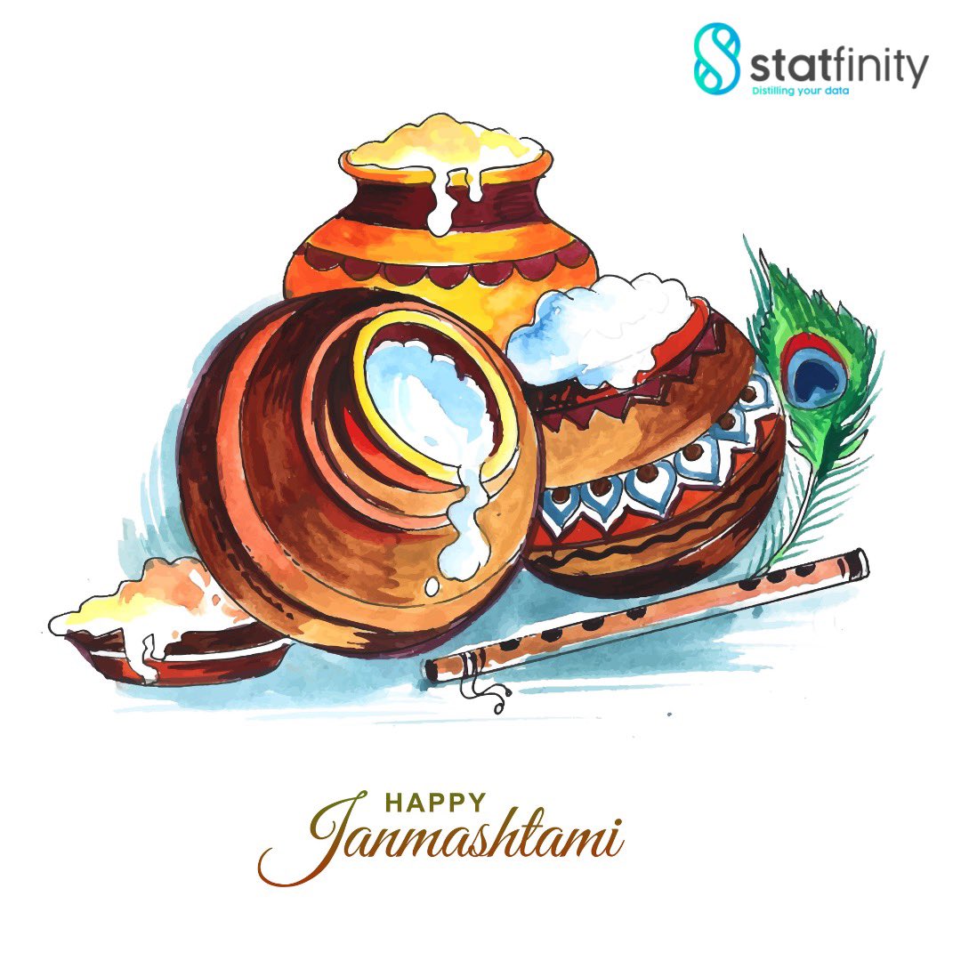 statfinityhq's tweet photo. Team Statfinity wishes you all a very Happy Krishna Janmashtami! โจ
May the blessings of Lord Krishna fill your life with love, strength and happiness.
#janmashtami #janmashtami2022 #statfinityindia #statfinitypvtltd #indianfestival https://t.co/CH2PetjkB5