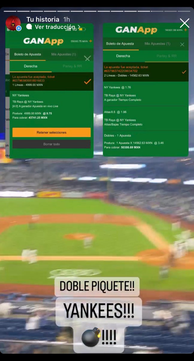 TctCardinal's tweet photo. Y además vivir ese grand slam en vivo y cobrar ese doble piquete 🔥🔥🔥
Hoy toca celebrar
#TheCardinalTeam https://t.co/i3uGDZAUxo