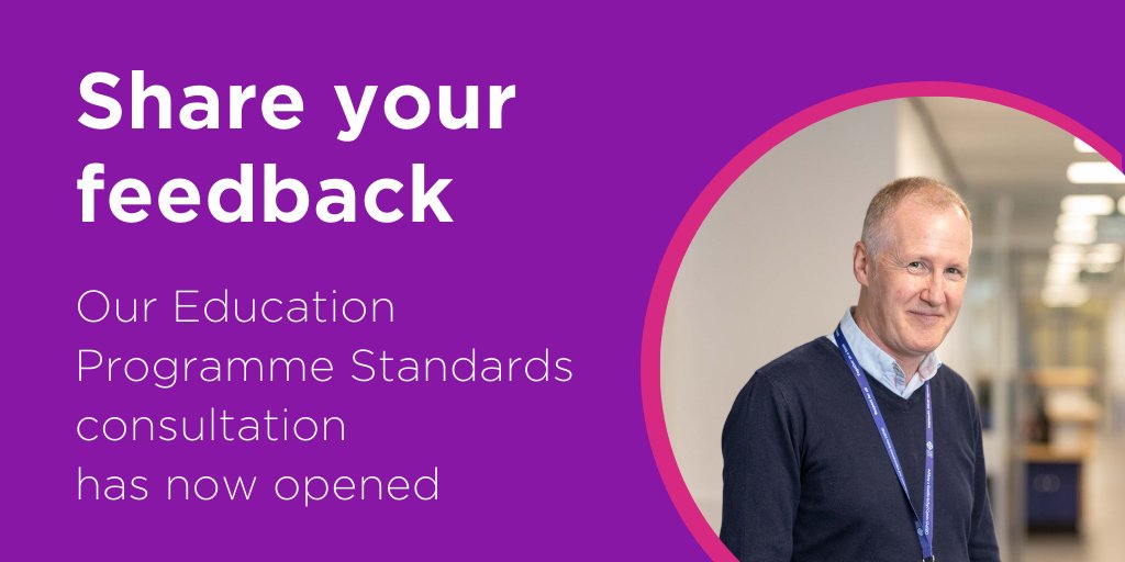 nmcnews's tweet photo. Education programmes give students the knowledge and skills to deliver safe, effective and kind care. Our consultation on education programme standards ends on 21 September - make sure you give us your feedback 👇

https://t.co/r7iP2HlrNw https://t.co/lwg9zmMEPF