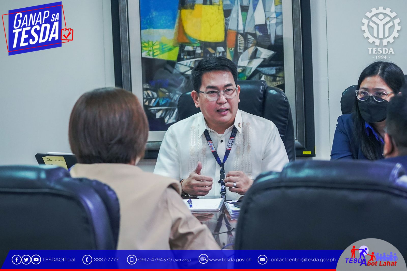 TESDA on Twitter "(4/4) TESDA DDG John Bertiz III, PEACEME, JEPPCA, EC