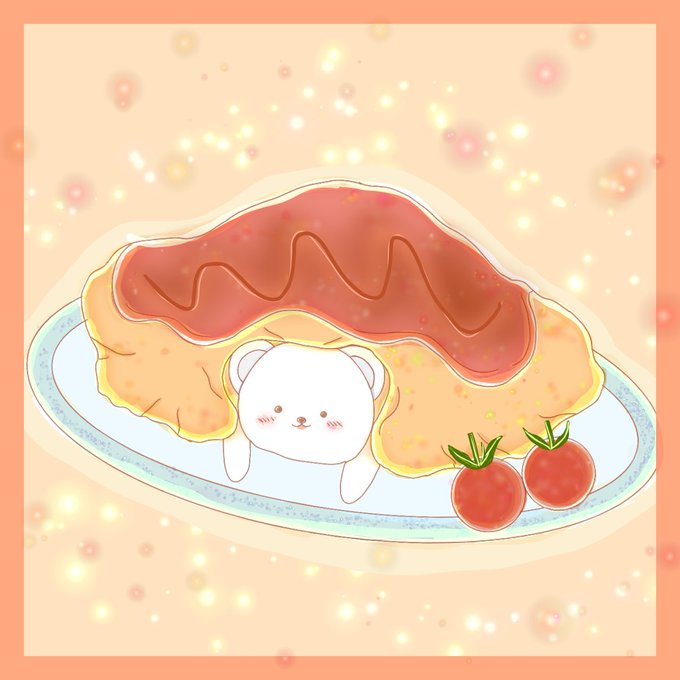オムレツの日のtwitterイラスト検索結果