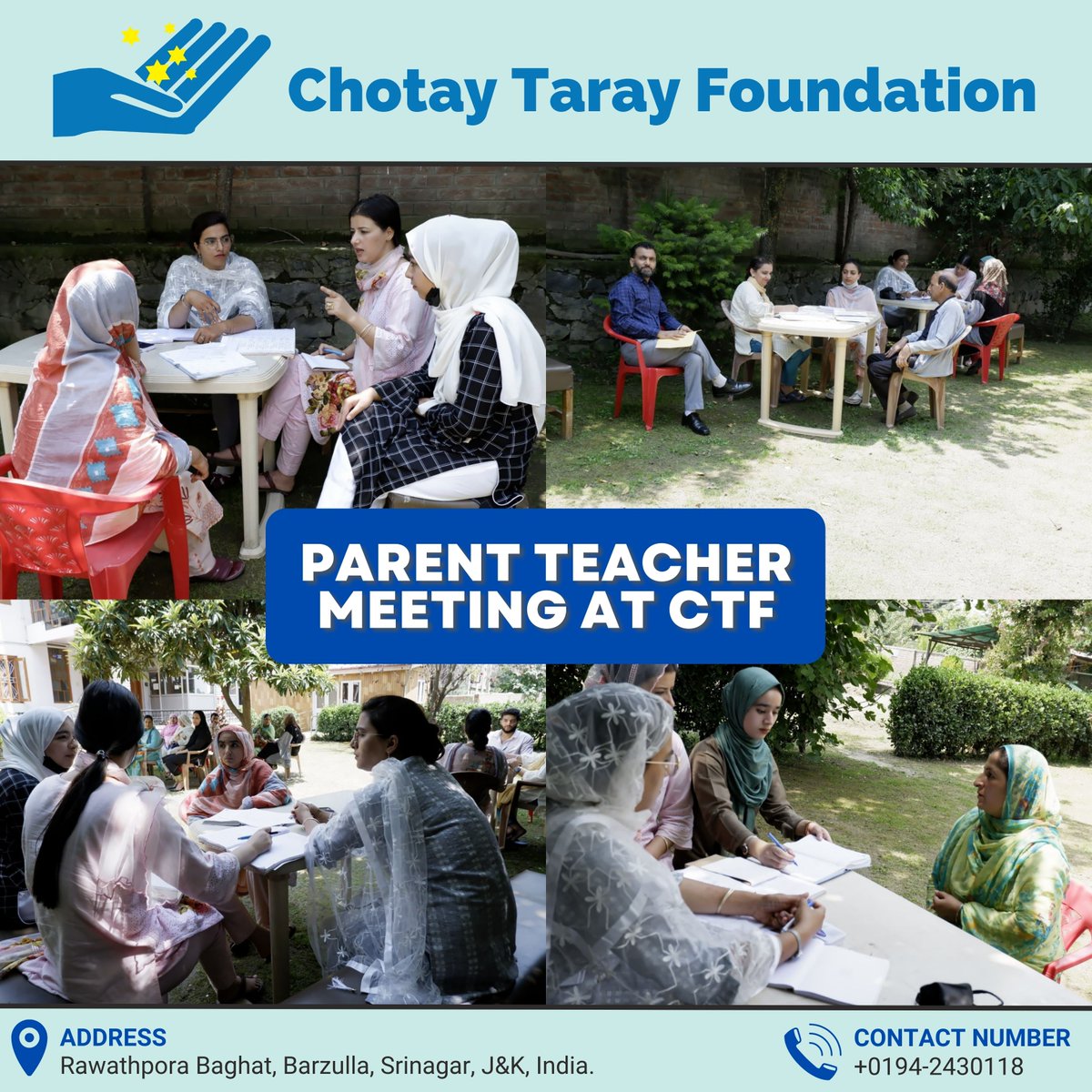 ChotayF's tweet photo. BEHIND EVERY YOUNG CHILD WHO BELIEVES IN HIMSELF IS A PARENT WHO BELIEVED FIRST. A glimpse of Parents Feedback Meet. Parents shared their valuable suggestions, and feedback regarding the children.

#Chotaytarayfoundation https://t.co/Tl0r65wBLB