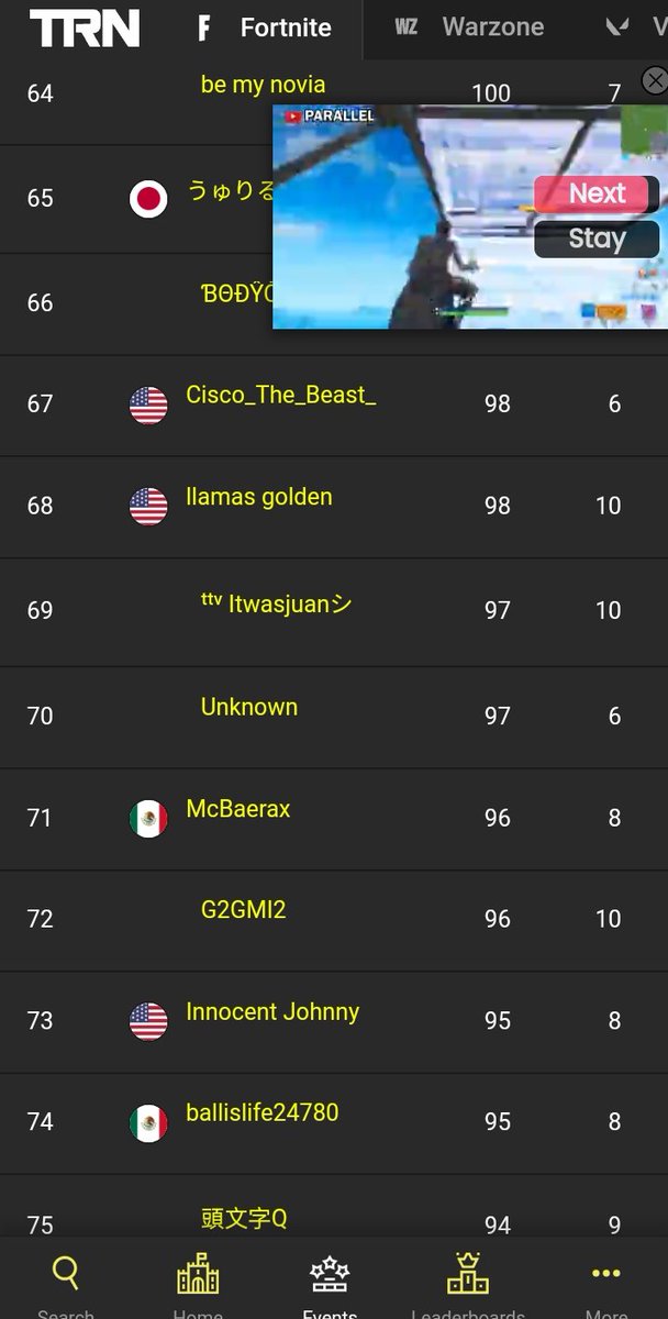 Humbert51229604's tweet photo. Mi primer top
#proprayer
#torneofcs
#Fortnite https://t.co/20zmBku7V9