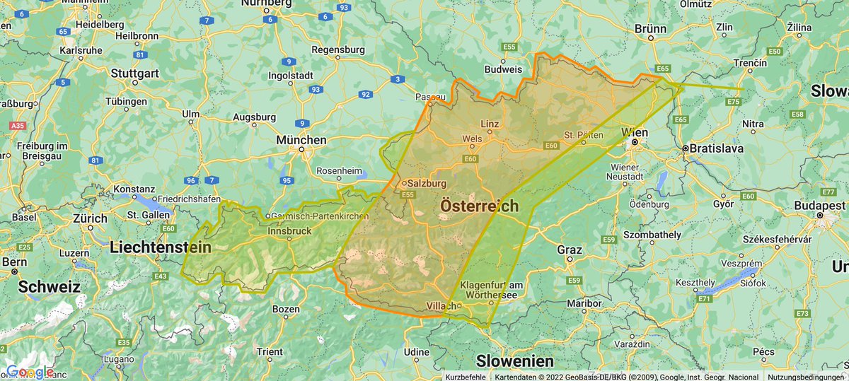 Kräftige Gewitter von Osttirol über Salzburg bis Ober- und Niederösterreich