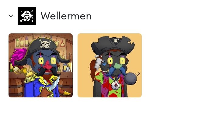 <a href="/WellermenNFT/">Wellermen</a> <a href="/alienfrens/">alien frens</a> <a href="/CaptJamesETH/">𝕮𝖆𝖕𝖙𝖆𝖎𝖓 𝕵𝖆𝖒𝖊𝖘</a> <a href="/capt_davy/">𝕮𝖆𝖕𝖙 𝕯𝖆𝖛𝖄 𝕵𝖔𝖓𝖊𝖘</a> <a href="/CaptainOneleg/">𝕮𝖆𝖕𝖙𝖆𝖎𝖓 𝕺𝖓𝖊𝕷𝖊𝖌</a> <a href="/capbartholomew/">𝕮𝖆𝖕𝖙 𝕭𝖆𝖗𝖙𝖍𝖔𝖑𝖔𝖒𝖊𝖜</a> Les go!