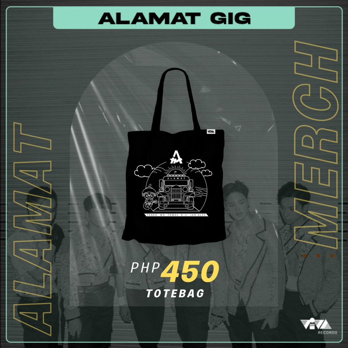 viva_records's tweet photo. [#ALAMERCH POP-UP STORE]

Magiliws! You may now grab your Alamat Merchandise at ALAMAT GIG at 70’s Bistro, Anonas, Q.C

This Saturday, August 20, 2022, 7PM to 12 MN!

See you there, Magiliws!!!

@Official_ALAMAT @ALAMAT_members 
#AlamatGig #AlamatMerch https://t.co/xiyRloS6te