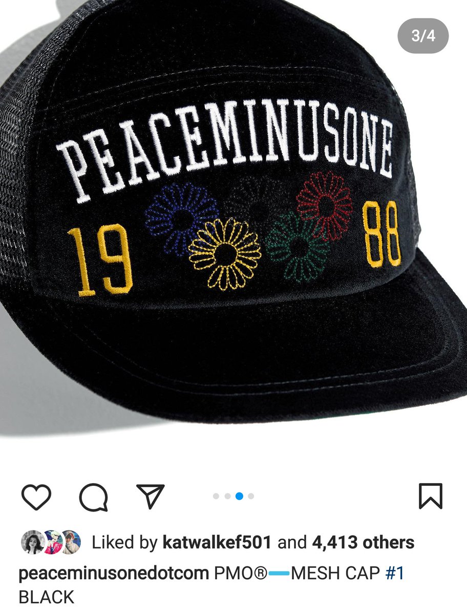peaceminusone) PMO MESH CAP #1 BLACK www.omniblonde.com peaceminusone) PMO MESH CAP #1 BLACK www.omniblonde.com
