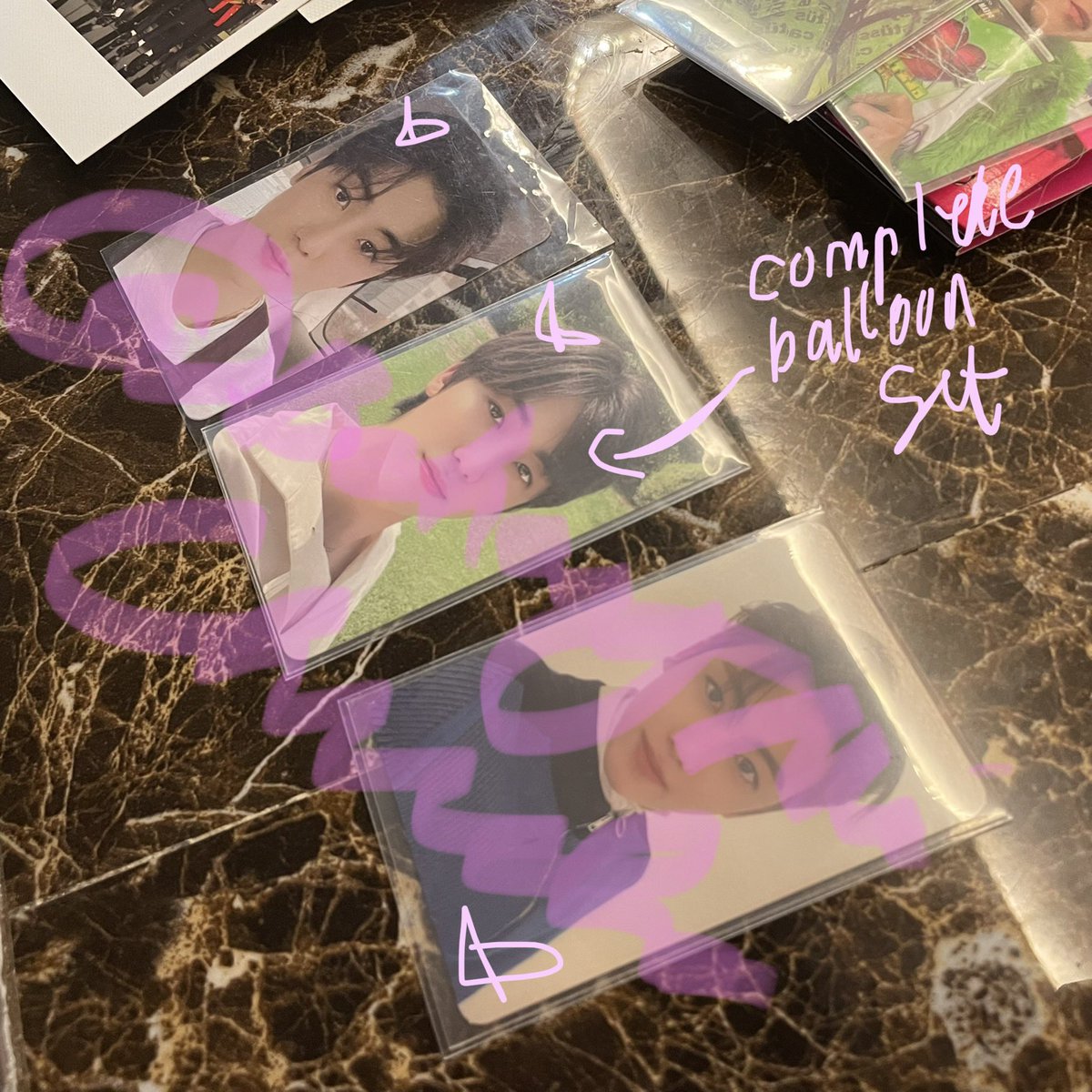 BahayNiChucha's tweet photo. wts lfb ph only

jaemin set - ₱1000 + optional pf + lsf
cafe
balloon set w/ haechan pola
universe pb

payo (prio) / 3 days reservation with non-refundable ₱100 dp

pay today, can ship tomorrow! https://t.co/GmcbmCyb4A
