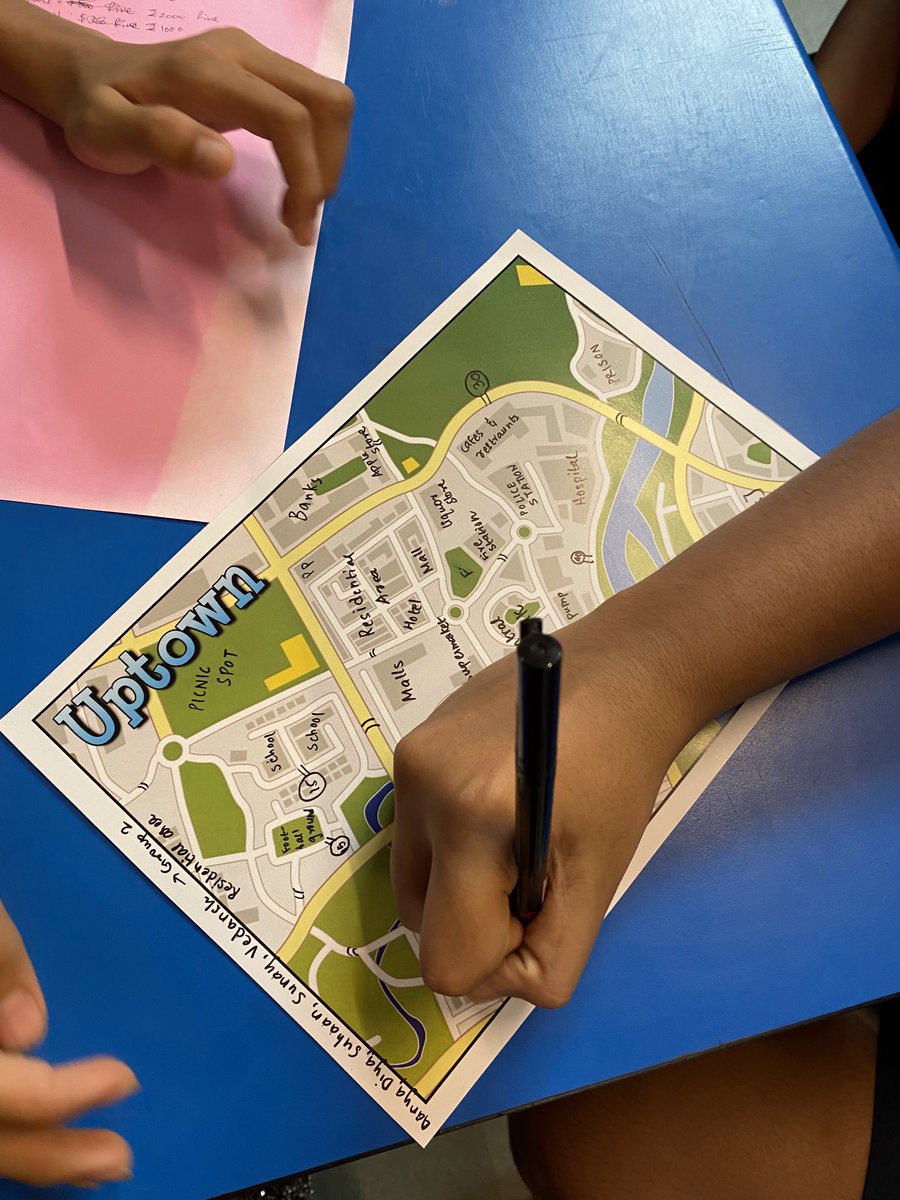 FSSurat's tweet photo. G10 Humanities Ss structured a messed-up town that is in total chaos due to lack of law, order & safety. Students understood the importance of Law & developed Critical Thinking & Collaboration skills.
#FSWay #FSHappenings #FSStudents #FSLife #IBClassrooms https://t.co/FW1YN768jJ