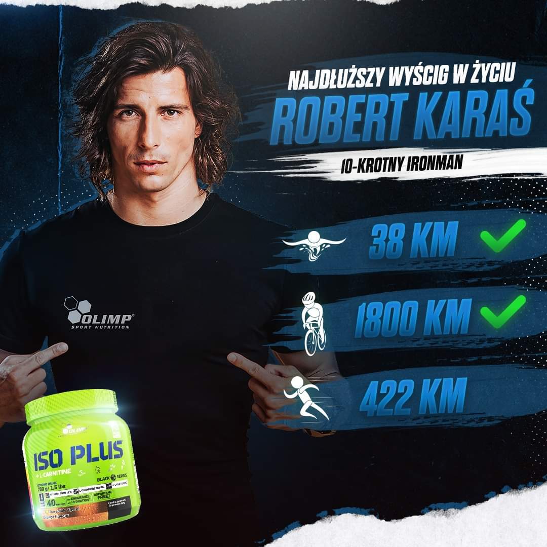 TAK, MAMY TO! Dzisiejszej nocy Robert Karaś ukończył DRUGI ETAP! RK pokonał dystans 1800 kilometrów na rowerze. Przed nim ostatnia prosta, czyli odcinek biegowy 💪
#RazemNaSzczyt | #OlimpTeam #robertkaraś #karaś #ironman