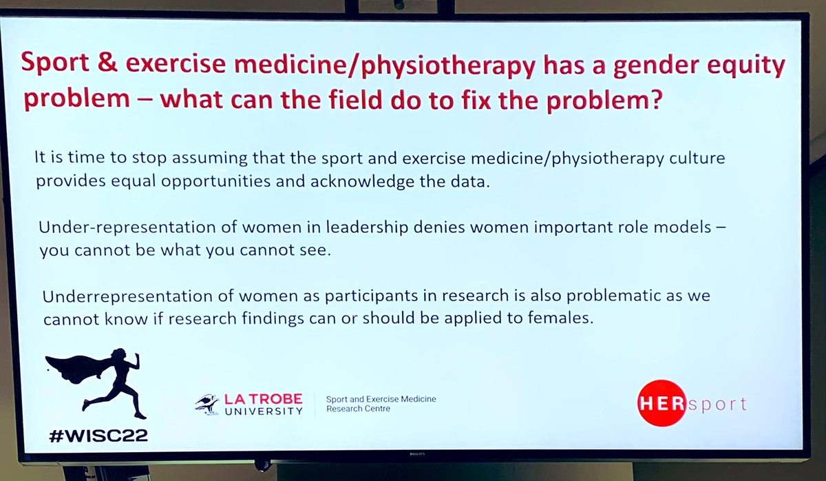 Research publishing in sports med and physio/PT has a gender author problem. 1 in every 4 papers has a woman in leadership position (1st or senior author). @JOSPT is committed to helping build solutions. Our community can’t afford to wait 40 years for gender parity #WISC22