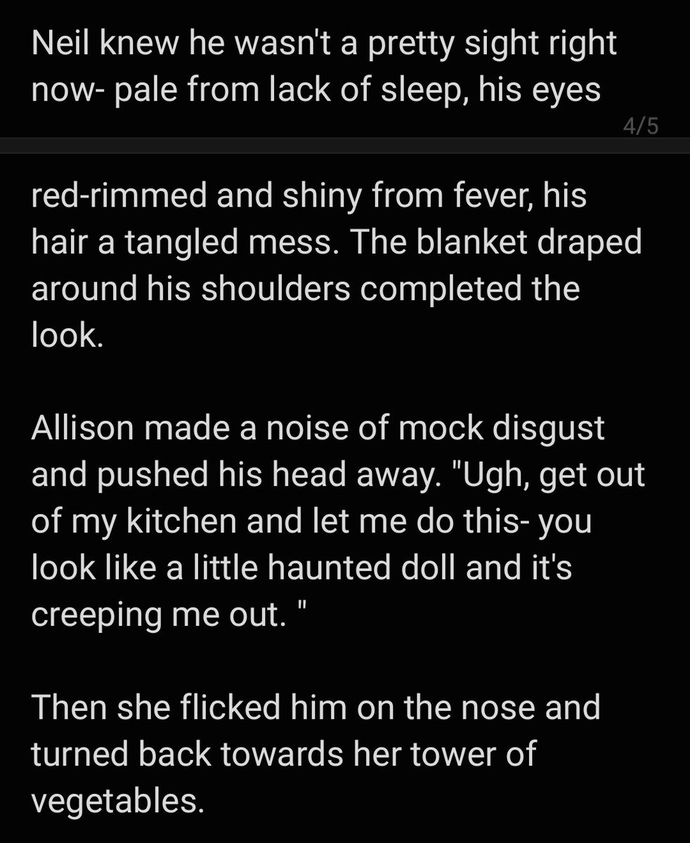 #wipwednesday witnesses the return to the food fic 😶
