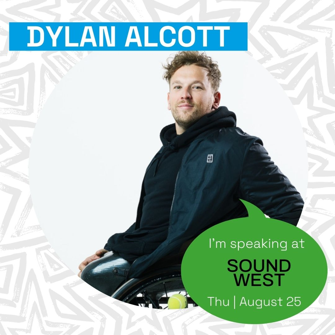 NEC_Australia's tweet photo. Australian of the Year and NEC Ambassador @DylanAlcott AO takes the stage at SOUND WEST Sydney next Thursday, August 25th to talk about Ability Fest.

Grab tickets today: https://t.co/mmznNsl7bD​​​​​​​​

#NECAustralia #SOUNDWEST #OrchestratingABrighterWorld https://t.co/bDQuKZZg8d