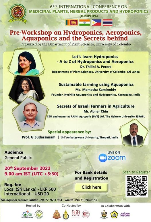 MediateamSlays's tweet photo. #hycroponic, #urbanfarming #SriLanka 
Click the following link to register 👇
https://t.co/eBLfR4ltju https://t.co/Zo6O6PUiRV