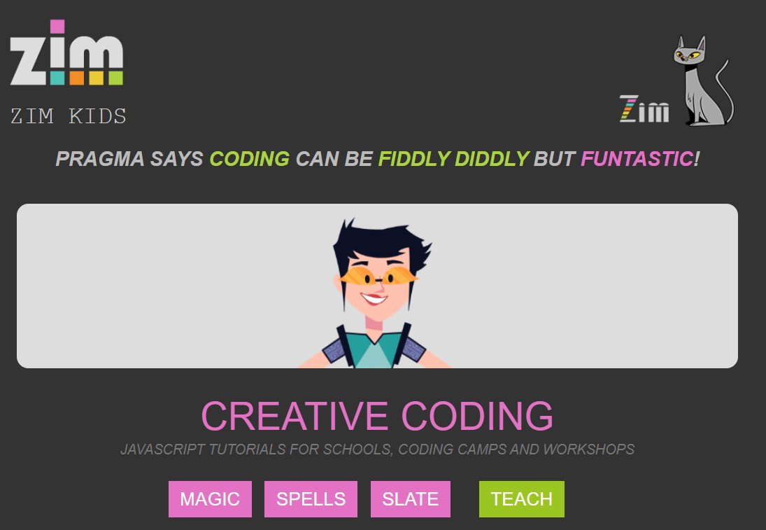 Dr_Abstract's tweet image. Updated 80 ZIM Kids examples to the lastest ZIM version ZIM 01.
kids.zimjs.org
#LearningCode #KidsLearningCode #CodeCamp
#ZIMjs #Canvas #Creativity