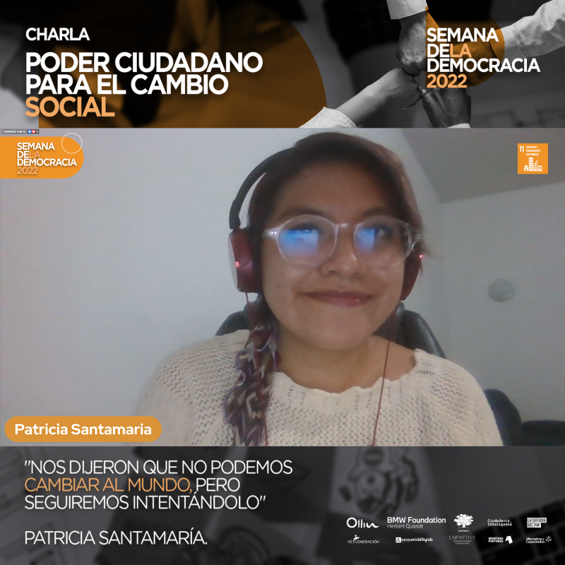 ollinorg's tweet photo. 💡Después de esta charla nos quedamos con ganas de seguir participando y hacer el cambio en nuestros entornos 🏠

Gracias Ximena, por acompañarnos y dejarnos reflexiones tan enriquecedoras 📢

Gracias por ser parte de la #SemanaD2022
@bmwfoundation @ashokaglobal @AccountLabMx