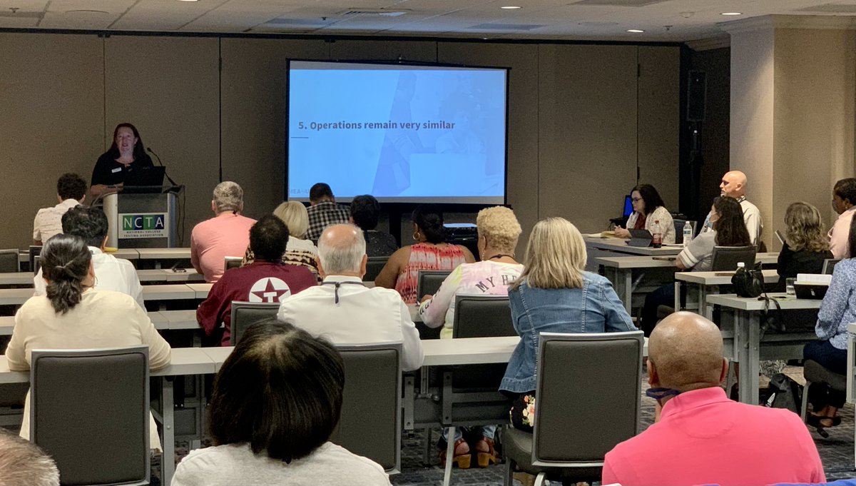 jason_fine's tweet photo. That's a wrap on #NCTAconf2022! Honored to be a Platinum Sponsor of this important event for college testing professionals. Proud of #TeamMeazure this week!

@MeazureLearning @NCTA_Testing https://t.co/locZXUjReR