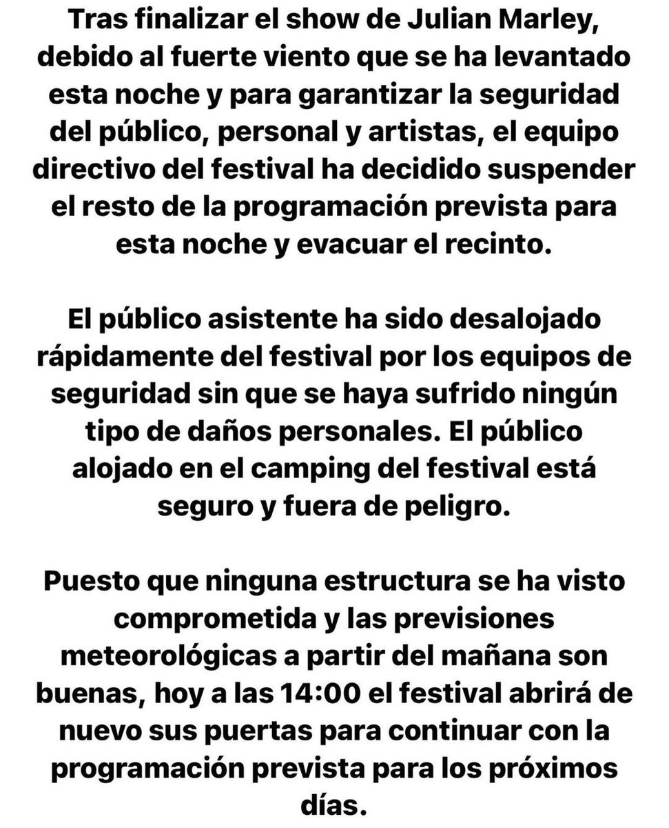 sunsplash_es's tweet photo. Comunicado Rototom https://t.co/EdsgNTB3q7