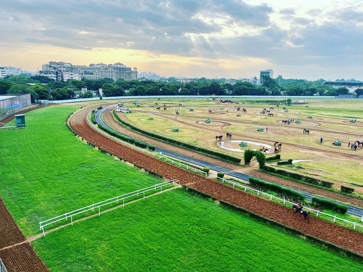 RaceMadras's tweet photo. Mornings at @RaceMadras after a nights rain
“
#ChennaiRains
#Perfectweather
#NammaChennai
#MorningTrackWork https://t.co/pfGaHp6xqL