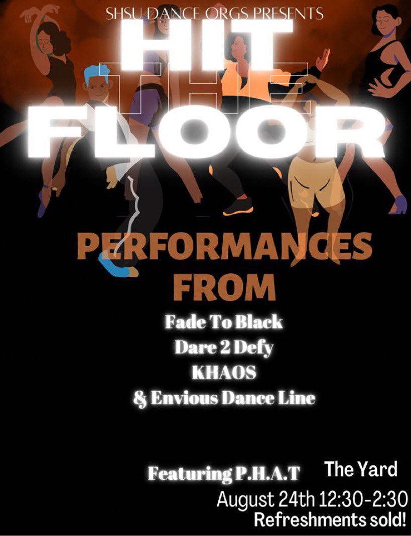 Check out all your fav orgs next week, now from 12:30-2:30pm!