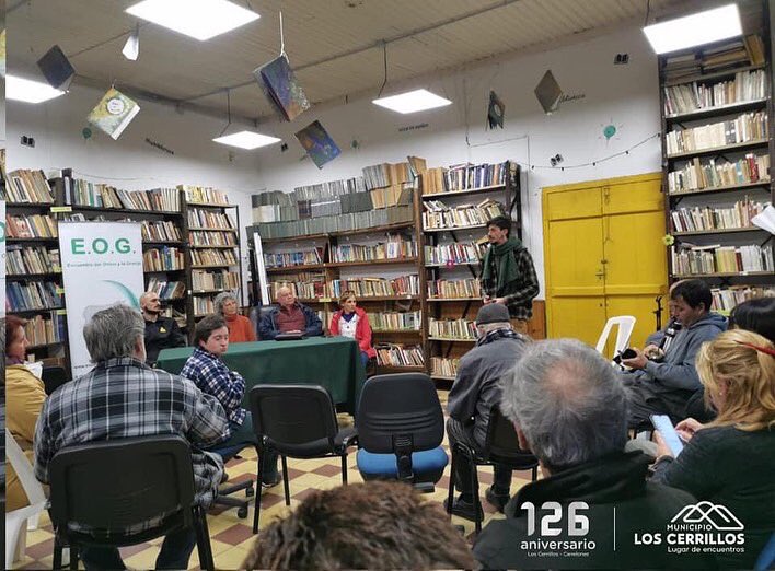 Un nuevo acuerdo de trabajo. El EOG, @municipioloscerrillos la agencia de desarrollo rural de @canelones.id y @ovinapp_software . Buscamos llevar una interesante herramienta que facilite el trabajo para la producción Ovina, y nos permita tener información en un formato unificado.