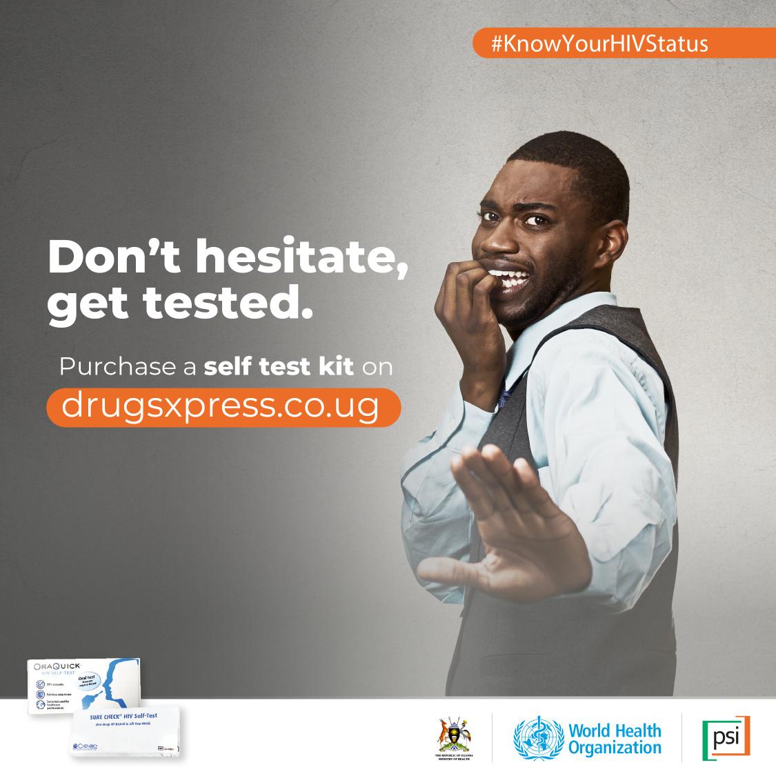 kamala_emma's tweet photo. Know your HIV/AIDs. Purchase Oraquick a self test kit on Drugs Express Whatsapp / Call +256706404040 (Airtel Ug)
#KnowYourHIVStatus. 
#YoolaBundles.
#PSIUganda.
#DrugsExpress.
@MMPharmacy 
@PharmacyMm 
@pghpharmacy 
@TuryasinguraIb1 https://t.co/IHsakEoPZ0