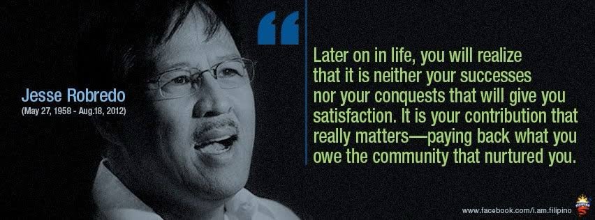 💭 — “Later on in life, you will realize
that it is neither your successes
nor your conquests that will give you
satisfaction. It is your contribution that
really matters--paying back what you
owe the community that nurtured you.”

#RememberingJesse