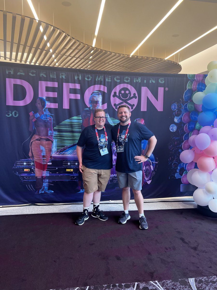 DFIR_ADD's tweet photo. @Mr_Forensics and @S3curityNerd had a fantastic time teaching their @Defcon 30 Workshops. Special thanks to everyone that took time out of their day to see us. Remember to pay it forward. There are many people in our community that desire training and cannot afford it. https://t.co/xdklpPPyT4