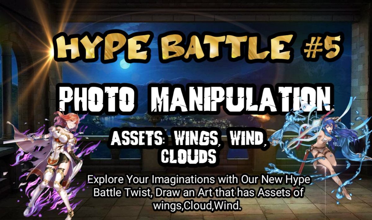 HypeDAO's tweet photo. Hype Battle is Here 🔥
 Tag Your friends and Share the news  to all Digital Artist to Join in this Challenging Battle in near. 
See attach link for more details 🔥😊
https://t.co/yzpzHKj8ql https://t.co/FBfhTEo0i2