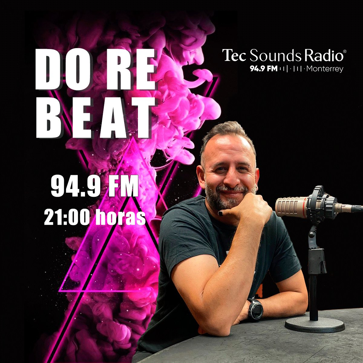 Armenbailamucho's tweet photo. 💥 Ya voy al aire con #DoReBeat el turno de música electrónica del 94.9 FM @TecSoundsRadio 
⌚️ 9pm
Y vía web https://t.co/xj3WFTKc36 https://t.co/1SBgZpm0JE