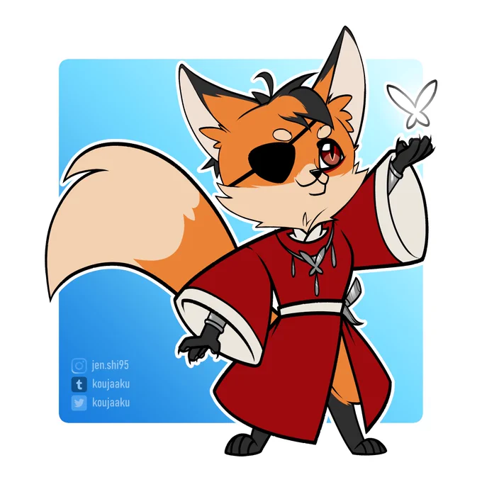 My first ever TGCF fanart was of Fox Fafa, so this felt appropriate to join in on!  #tgcf #huacheng  