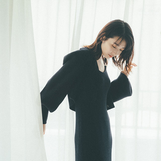 isnt_she_'s tweet photo. 【岡本夏美×Isn't She?】
第1弾　販売まであと1日…♡

☑ニットカーデ＆ワンピースセット
ライムグリーン/グレイッシュブルー/ブラック
https://t.co/YI55CYQsA6

#岡本夏美　#isntshe https://t.co/4bXP0SoeQo