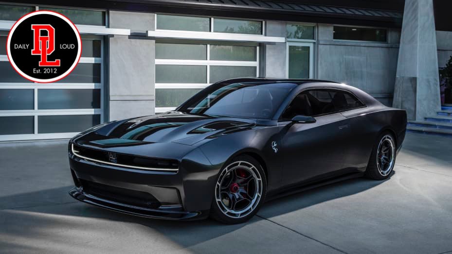 Dodge has unveiled a new concept car called the Charger Daytona SRT as a preview of its first all-electric muscle car, expected to release in 2024.