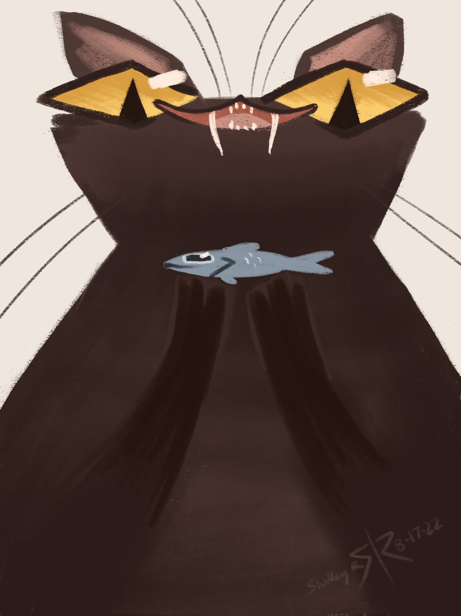 ShelleyRappleye's tweet photo. She is pleased 🖤🐈🐟 https://t.co/NvBLzkXUeb